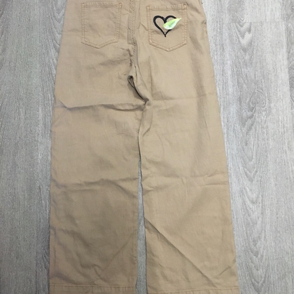 Straight Legged Tanned Moschino Cotton Twill Pants - Picture 3 of 7